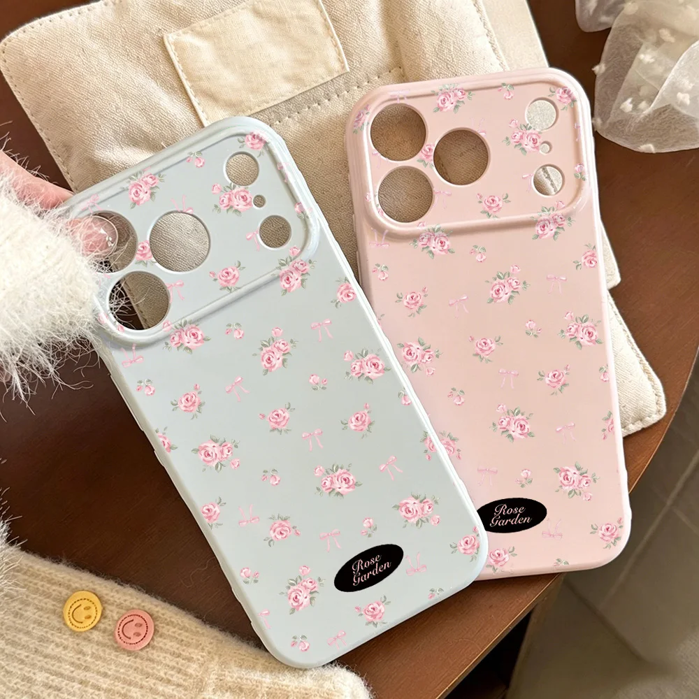 Silikon-Handyhülle mit Blumenmuster für Samsung Galaxy A57 5G A 57 A56 A55 A54 A37 A17 A16 A36 A35 A26 A07 A06 A05 Funda Cover
