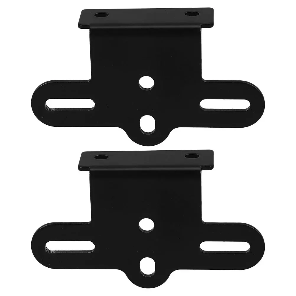 

2Sets Mountain Bike Rear Reflector Rack Bracket Clip for Bicycle Safety Reflector Mounting Kit Outdoor Riding Bracket