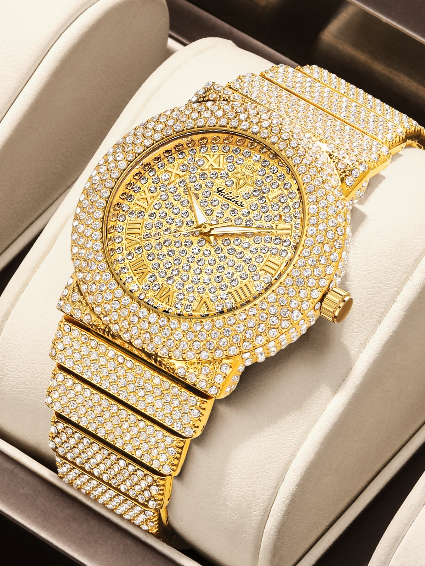 Fashionable ladies’ watch brand: ‘Starlight’ – luxurious and elegant watches with rhinestones, perfect for business and leisure