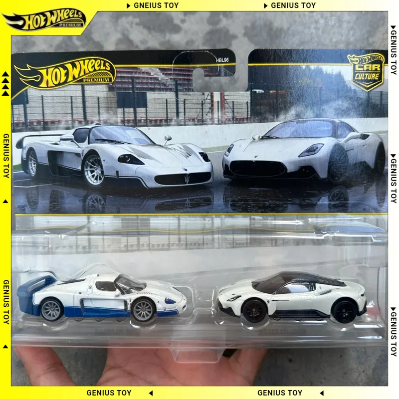

Hot Wheels Premium 2026 Car Culture 2-Packs MASERATI MC12 MASERATI MC20 1:64 Diecast Alloy Metal Car Model Collectible Gifts