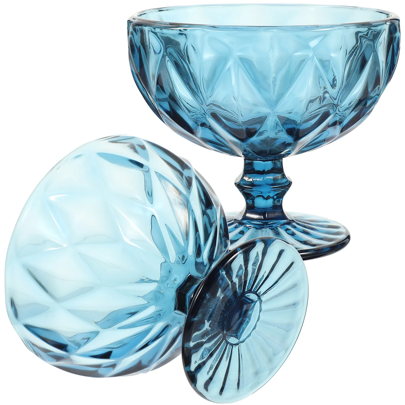 

2 шт. креативная миска декоративная стеклянная десертная фруктовая домашняя миска для хранения сервировки еды