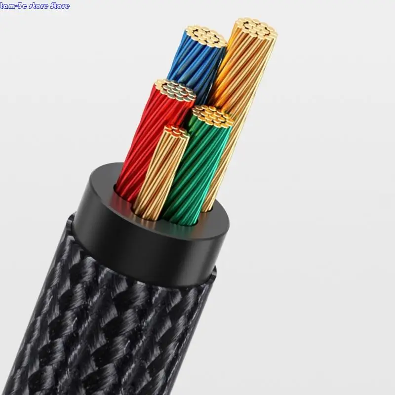 D0UA محول صوت USB متقدم إلى 3.5 ملم بطاقة صوت USB للألعاب والبث والموسيقى مع ميزات إلغاء الضوضاء