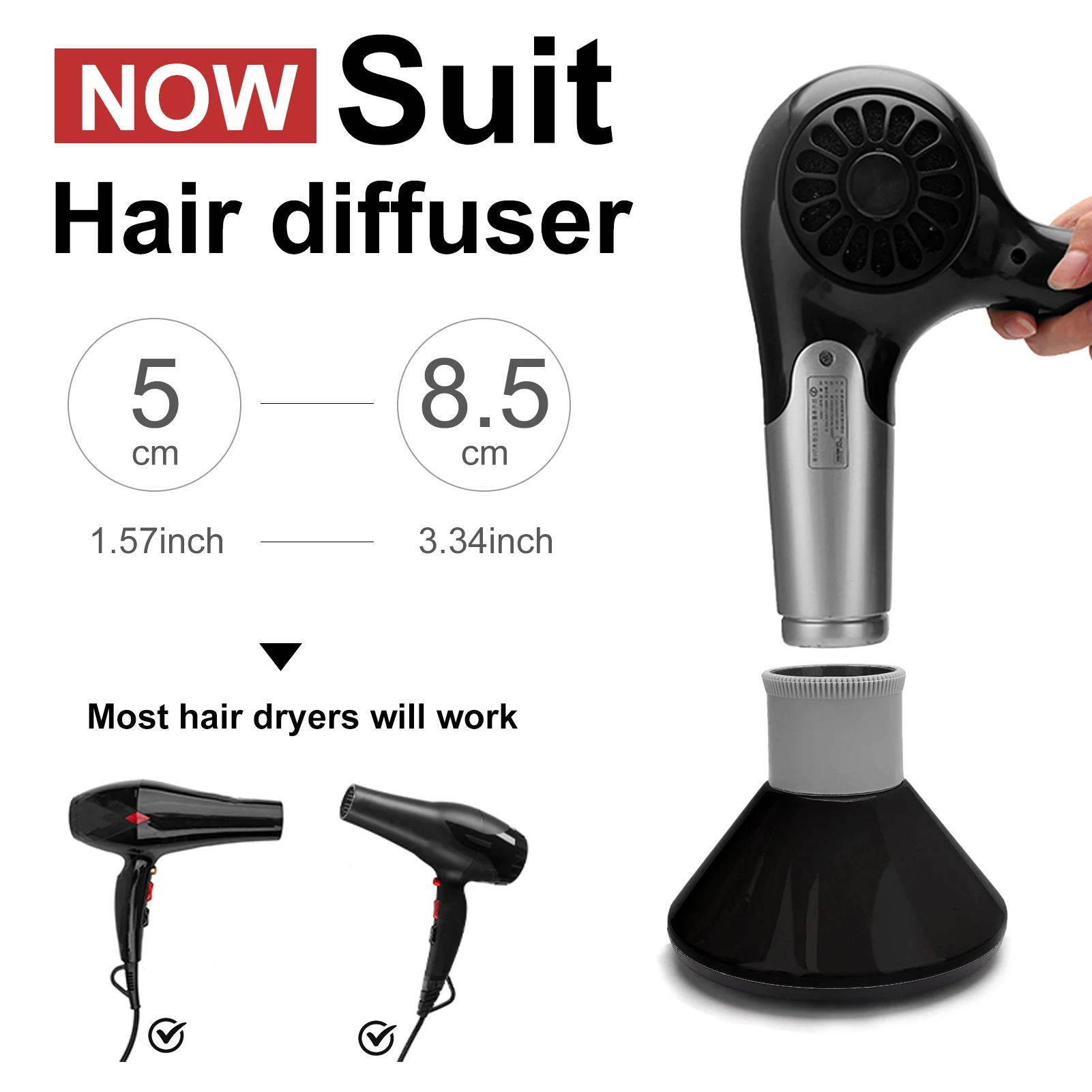 Barber Ceramics Hairdryer Diffuser Cover Temperature Resistant Rubber Case Hairdressing Curly Styling Hair Care Salon Tools