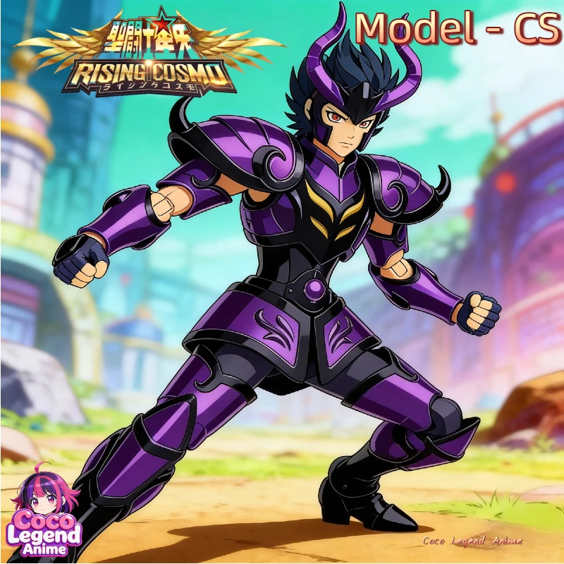 

CS Model Saint Seiya Myth Cloth EX Capricorn Shura with Damaged Armor Hades Surplice Dark Gold Knights of Zodiac Action Figure