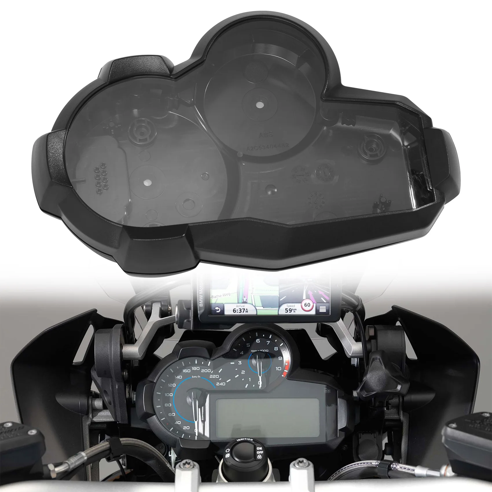 

Speedometer Case Instrument Cluster Odometer Cover Fit For BMW R1200GS LC 2013-2017