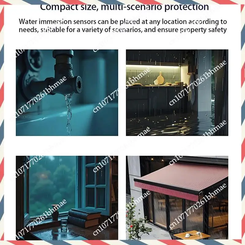 -A21Z Ewelink Zigbee Smart Rain Sensor For Outdoor Wireless Rain Detection Waterproof Smart Rain Sensor