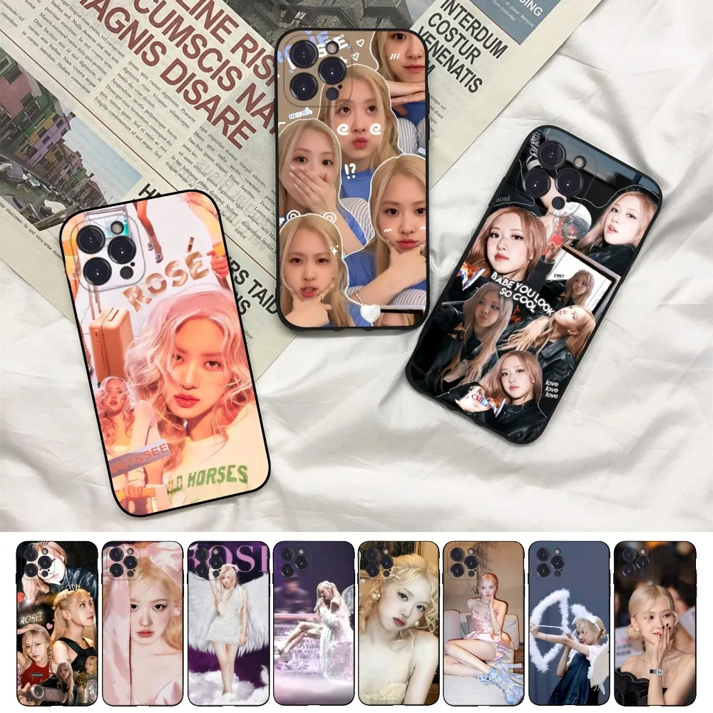 

Kpop Girl Phone Case For iPhone 16 15 14 11 12 13 Mini Pro XS Max Cover 6 7 8 Plus X Funda Shell