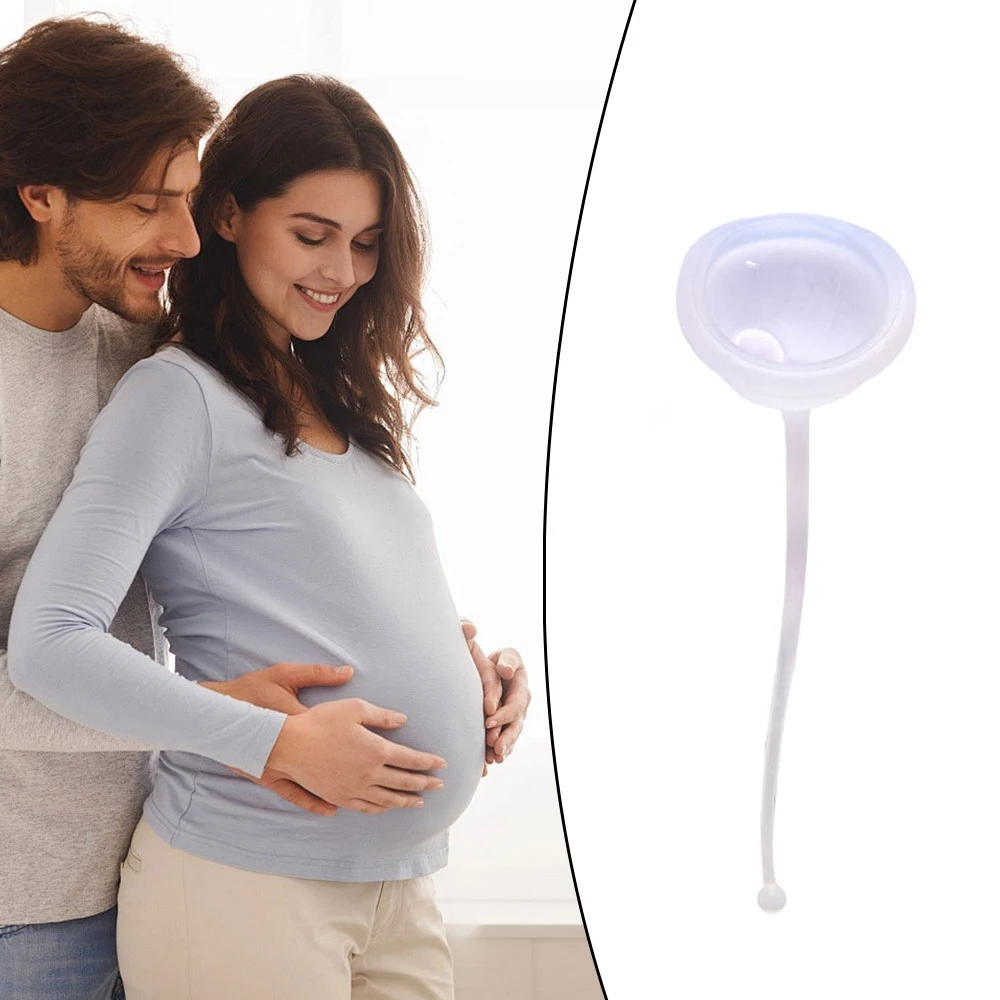 Fertility Conception Aid Cup Silicone Reusable  Pregnancy Assistance Device for Fertility Support Keep Sperm Close To Cervix