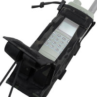 Drop-down Walkie Talkie Pouch MOLLE Radio Pouch for PRC 152/148 MBITR Radios Bags Pocket Tactical Hunting Accessories