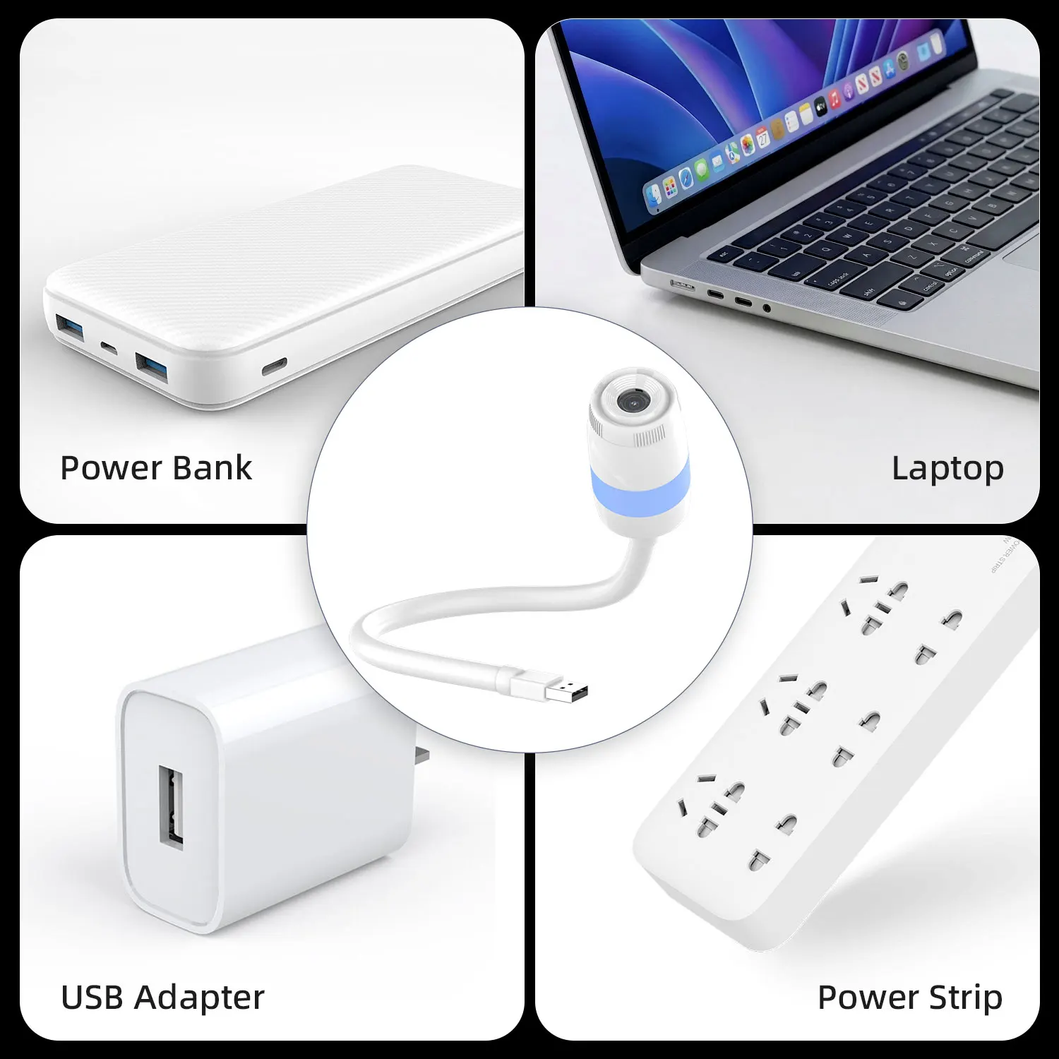 New Atmosphere Projection 2-in-1USB Light Car Ambient Light Large Range Projection Multiple Scenes Adjustable Focus Distance Nig view 5