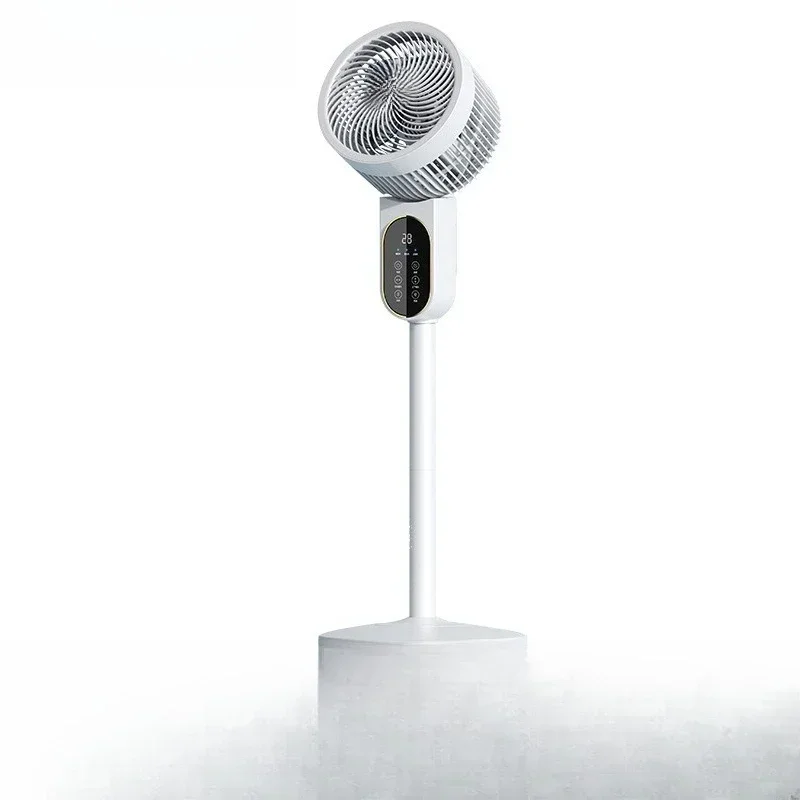 Pearl white voice circulating fan 8 characters shaking head aromatherapy device desktop dual-purpose electric fan