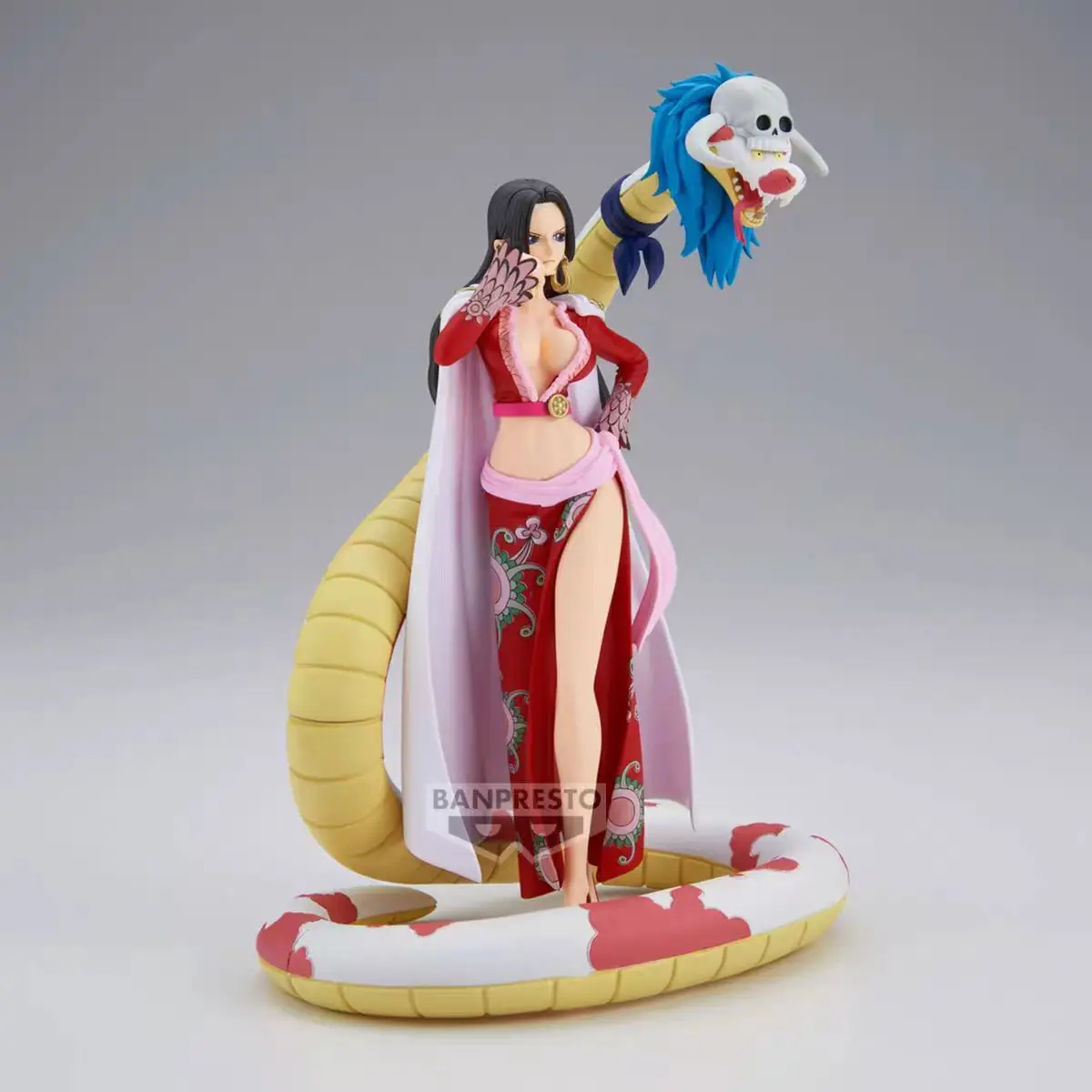 Nouveau Figurine une pièce POP serpent homme impératrice serpent Ji Han cuisinier modèle décoration de bureau ornement Anime fait à la main