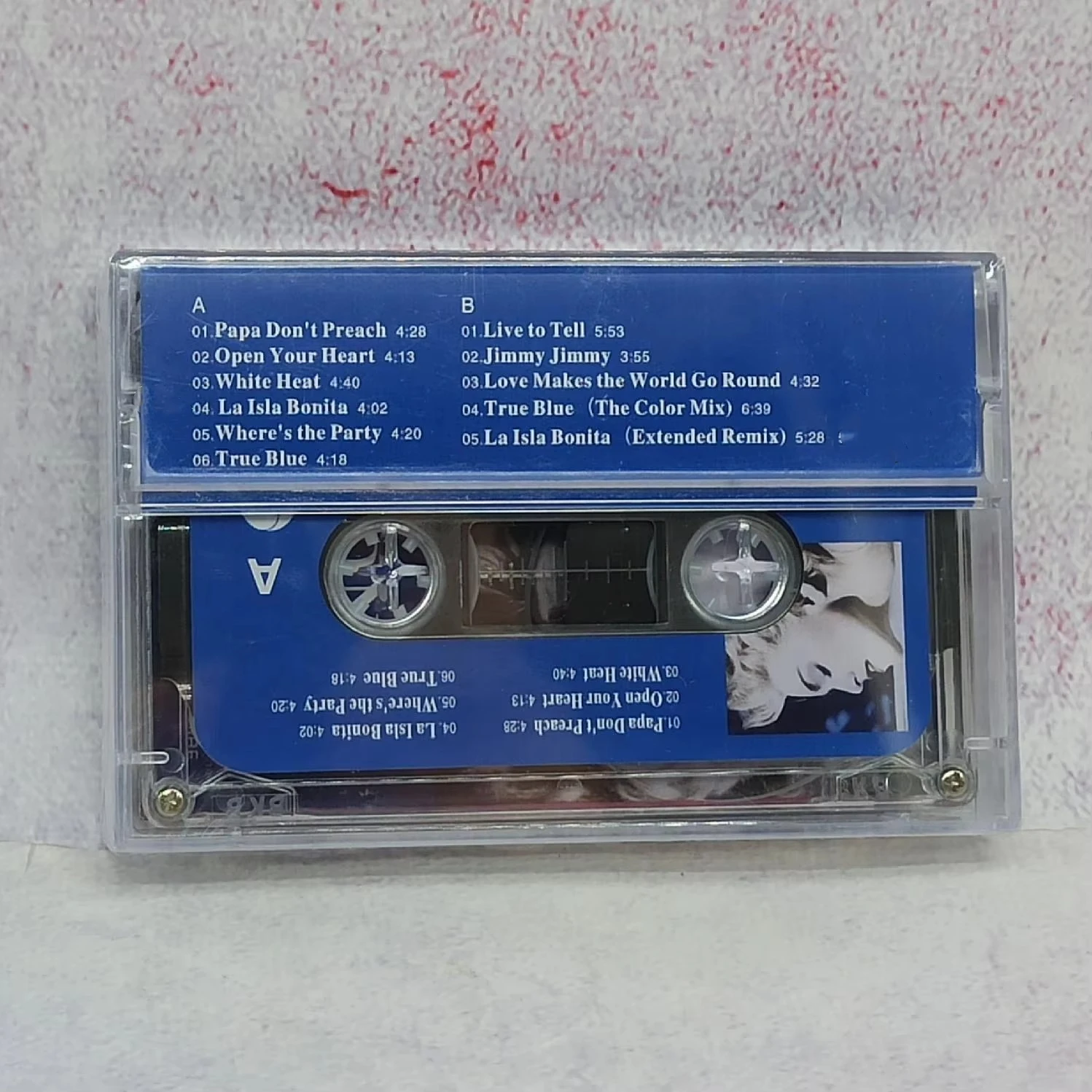 Classic Madonna Ciccone Music Tape True Blue Album Cassettes Cosplay Walkman Recorder Car Soundtrack Box Party Music Collection