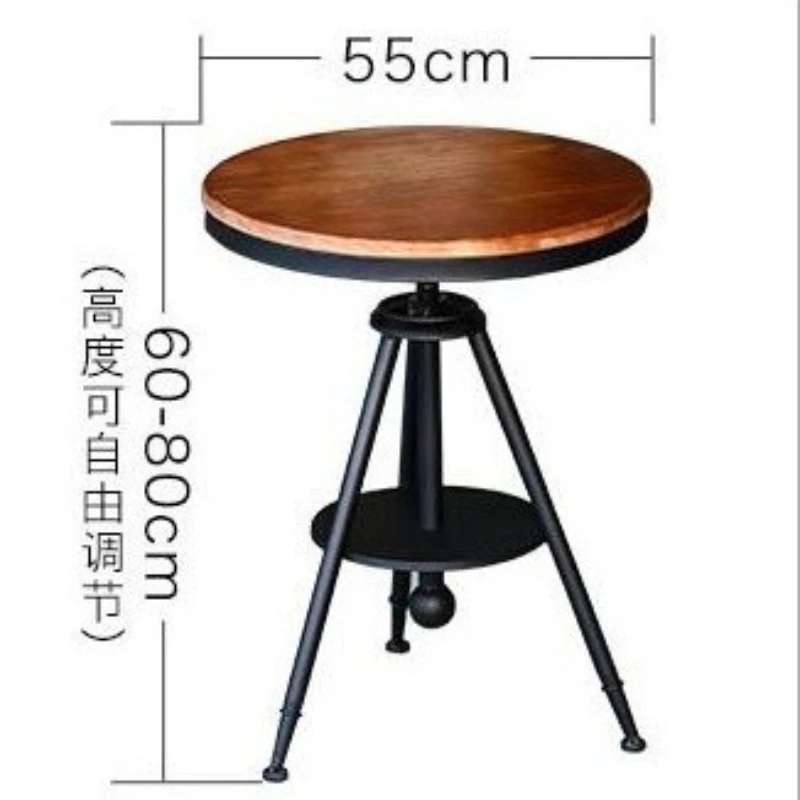 

Reception Retro Café Tables Leisure Commercial Bedroom Bar Café Tables Balcony Metal Furniture Omschrijving MH40ZZ