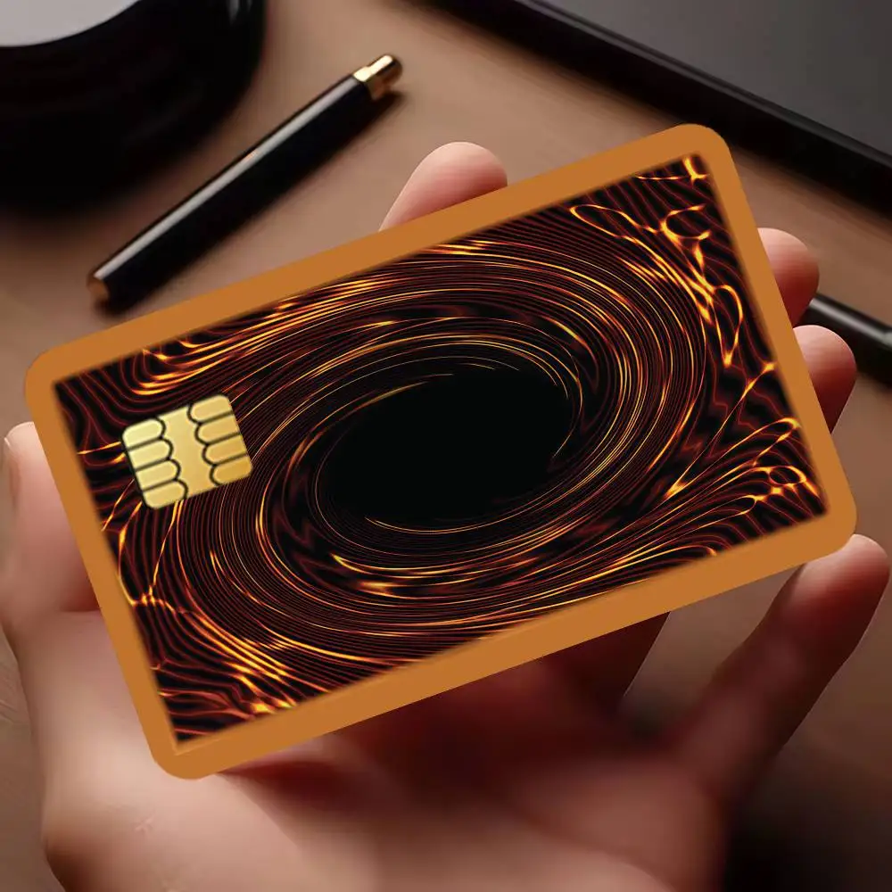 Portal Card Credit Card Public Transportation Cards Protective Sticker Waterproof Card Face Decoration 4PCS