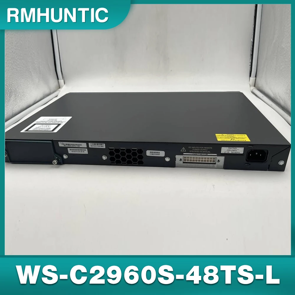 

New Network Switch 48-Port Gigabit 4SFP Optical Port Management For CISCO WS-C2960S-48TS-L