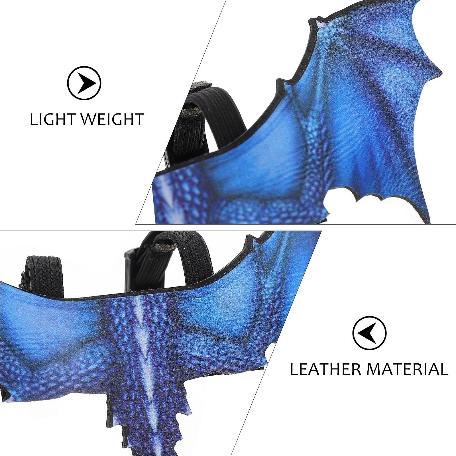 

Wear-Resistant Outdoor Reptile Harness Wing-Shaped Adjustable Chest Strap Stylish Vest for Small Lizards Iguanas Gecko
