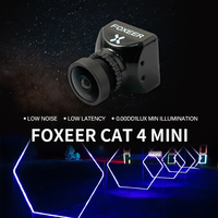 FOXEER CAT 4 FPV Camera Micro/Mini Camera 1/3 CMOS HD with OSD 100dB WDR 1200TVL RC  Racing Drone 4:3/16:9 PAL/NTSC Switchable