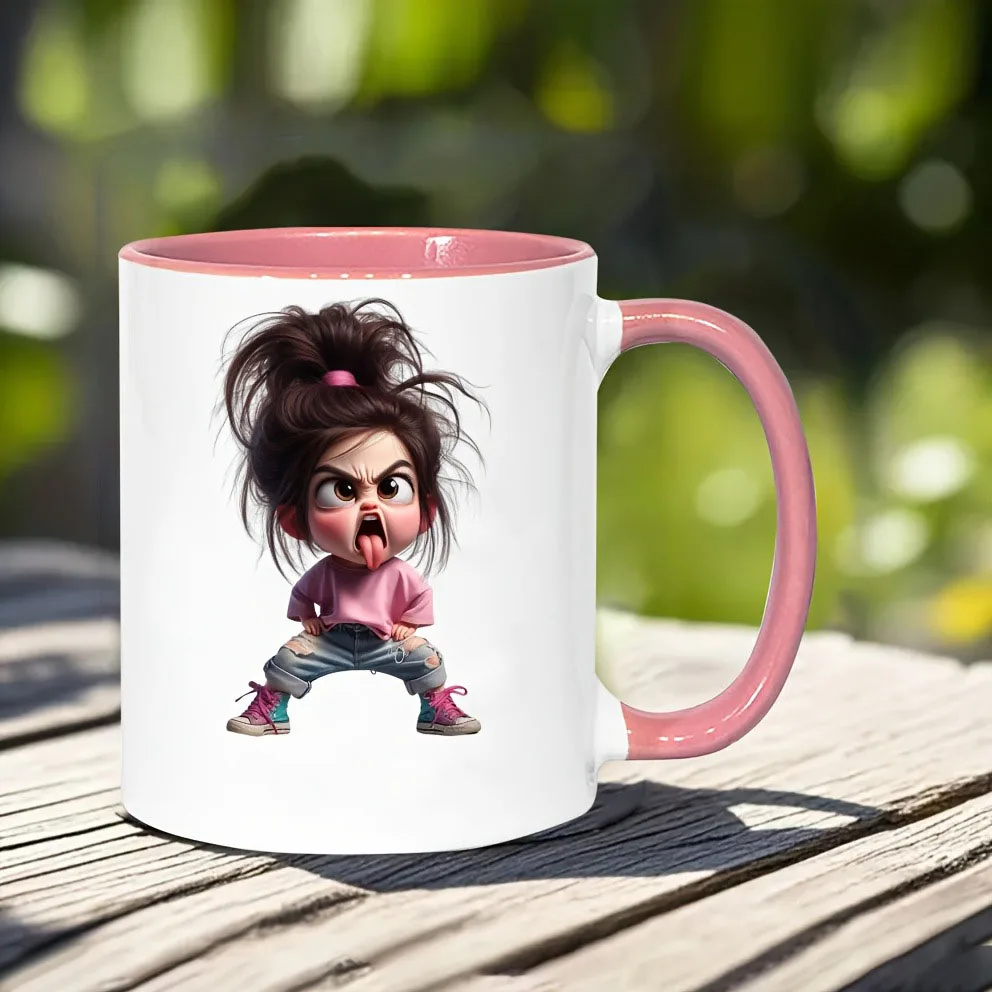 A Unique, Commemorative Ceramic Mug with An 