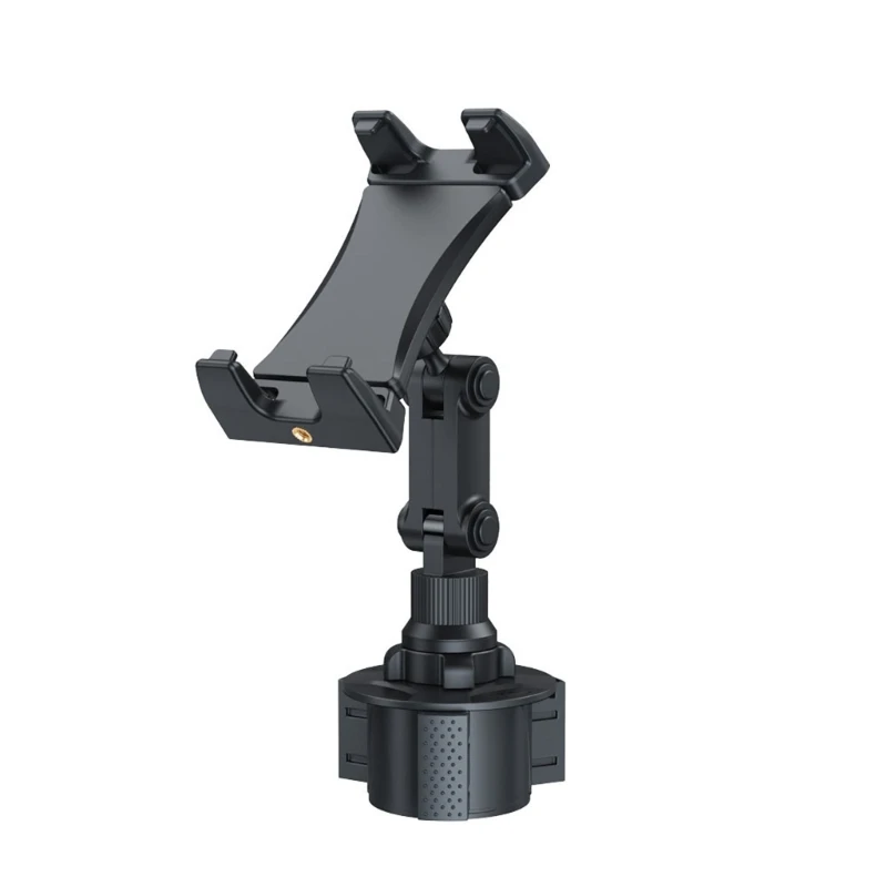 

Universal Car Cup Hold Mount ABS Phone Stand Convenient & Stable Solution Tablet Bracket 360 Degree View Mobile Stand