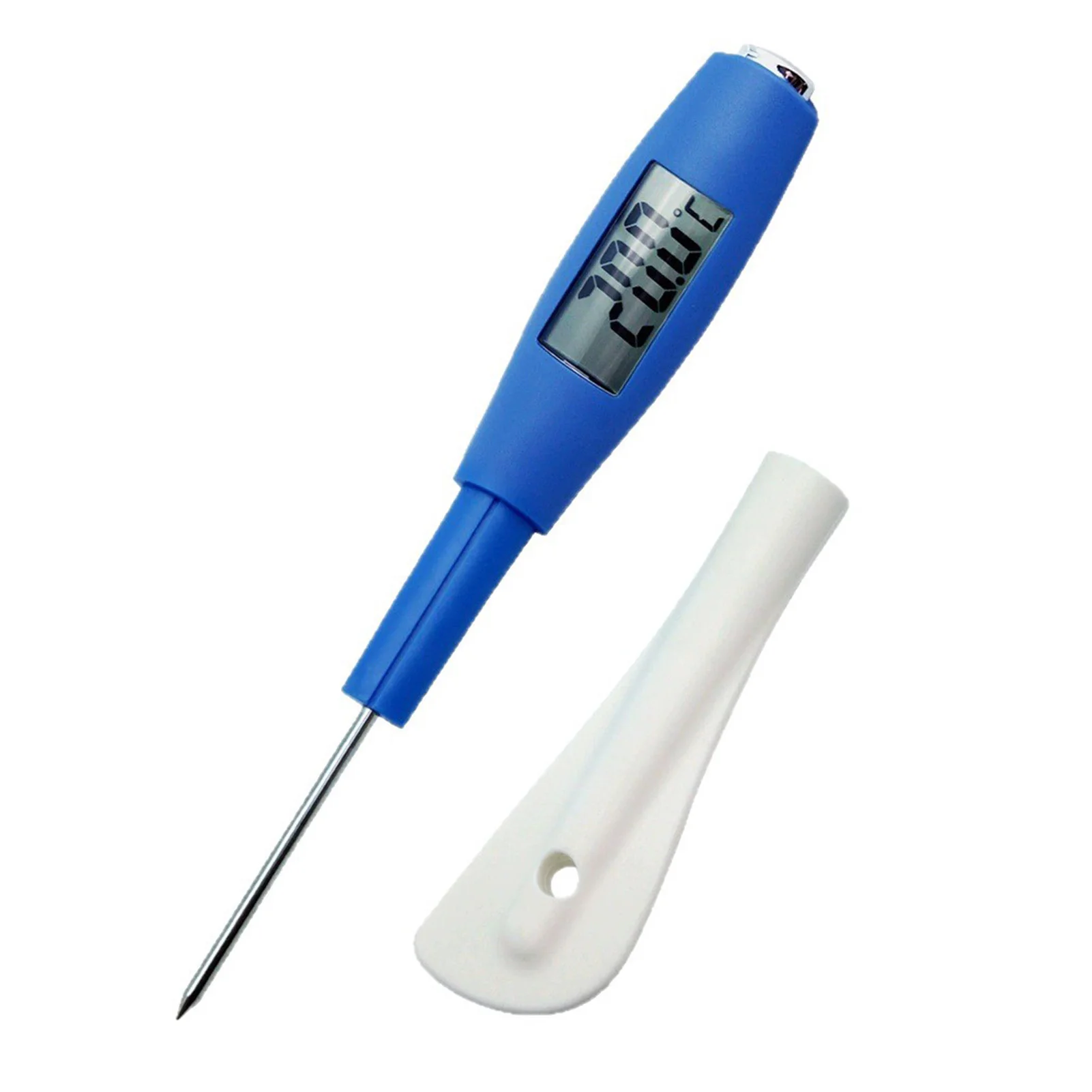 Enhanced Silicone Spatula Double Digital Thermometer Ensures Accurate Cooking Temperature Measurement Product Silicone