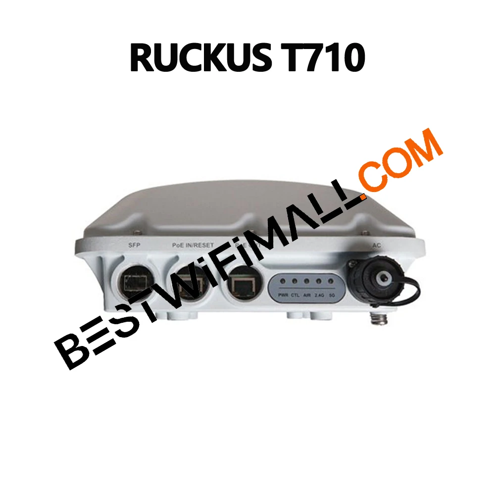 

RUCKUS NETWORKS ZoneFlex T710 901-T710-WW01 901-T710-EU01 901-T710-US01 Открытый беспроводной AP Omni двухдиапазонный 2,4G и 5G до 1-2,5 км