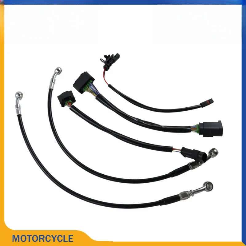 Suitable for BMW R18 Height Handlebar Extension Line Road Plus Clutch Line Throttle  R18 YouTube