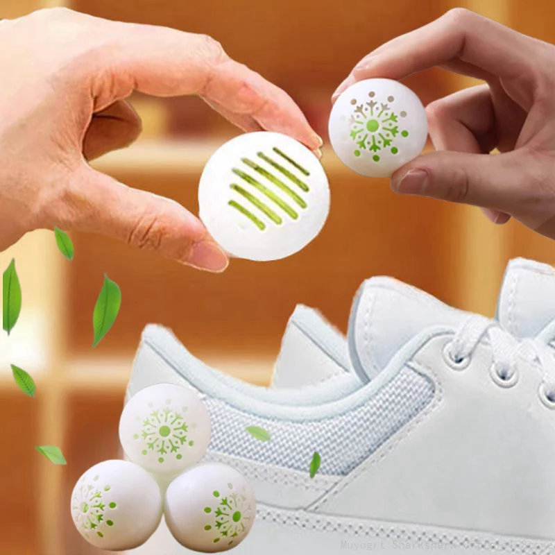 12/1pcs Deodorizer Balls Sneaker Perfume Balls For Shoe Gym Bag Locker And Cars Deodorizer Neutralizing Odor Shoe Freshener Ball