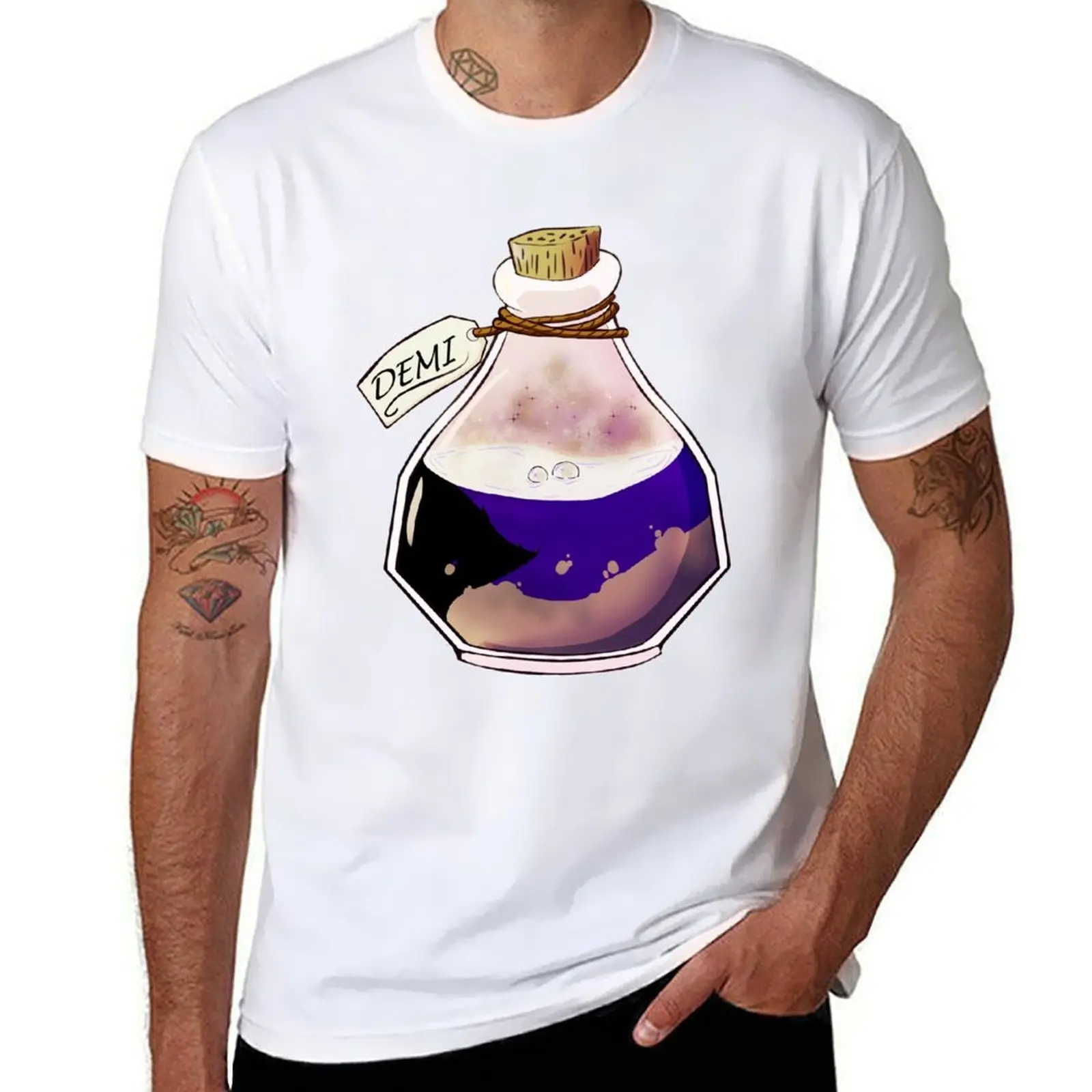 

Demisexual bottle T-Shirt man t shirt graphic man t shirts for men T-Shirt