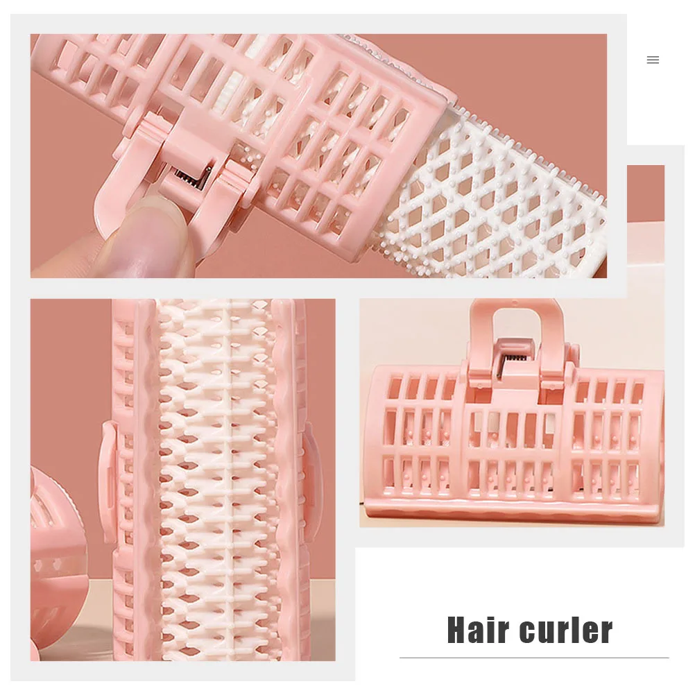 4 قطع من بكرات الشعر الإبداعية، بكرات تجعيد الشعر العملية، أداة تصفيف الشعر DIY للنساء هدية لتصفيف الشعر