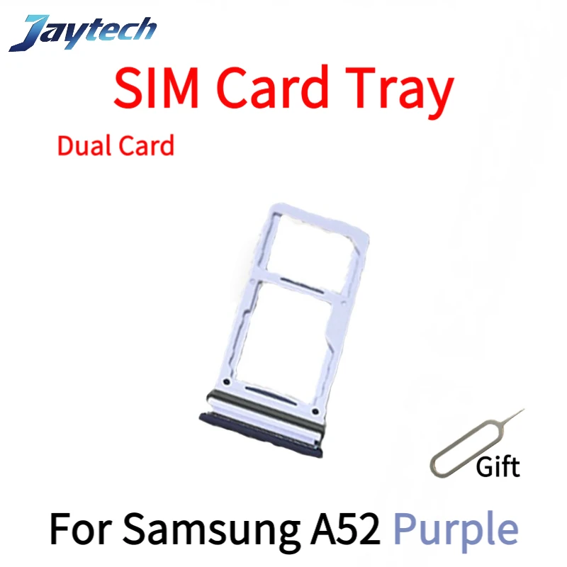 1PCS Phone Sim Card Tray Slot For Samsung A51/A52/A53 New SIM Chip Micro SD Card Holder