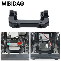 MIBIDAO Metal Alloy Front Servo Mounts Base Stand for Axial SCX10 III Early Bronco Wrangler Gladiator Base Camp 1/10 RC Car