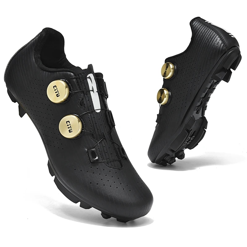 

Men‘s MTB Cycling Shoes Exercise Bike Riding Shoes Women Outdoor Road Bicycle Shoes Anti-slip SPD Cleats Cycle Racing Shoes
