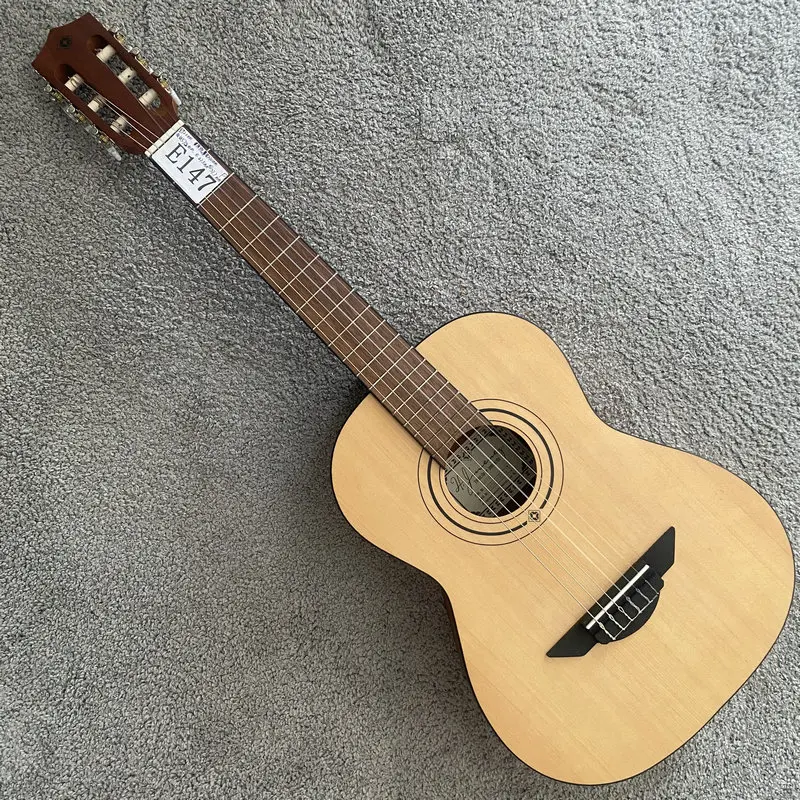 

36' H.Jimenez Classical Guitar Original&Genuine Matte Natural Color Spruce+Mahogany for Beginner Acoustic Travel &for Children