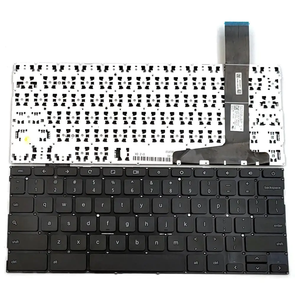 

New US Laptop Keyboard for Asus Chromebook C201 C201P C201PA C202 C202S C202SA Series AE0Q3U00010 NSK-UZ3SQ 9Z.NBLSQ.301