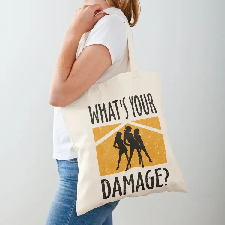 

What's your damage Tote Bag tote university Women's men Beach