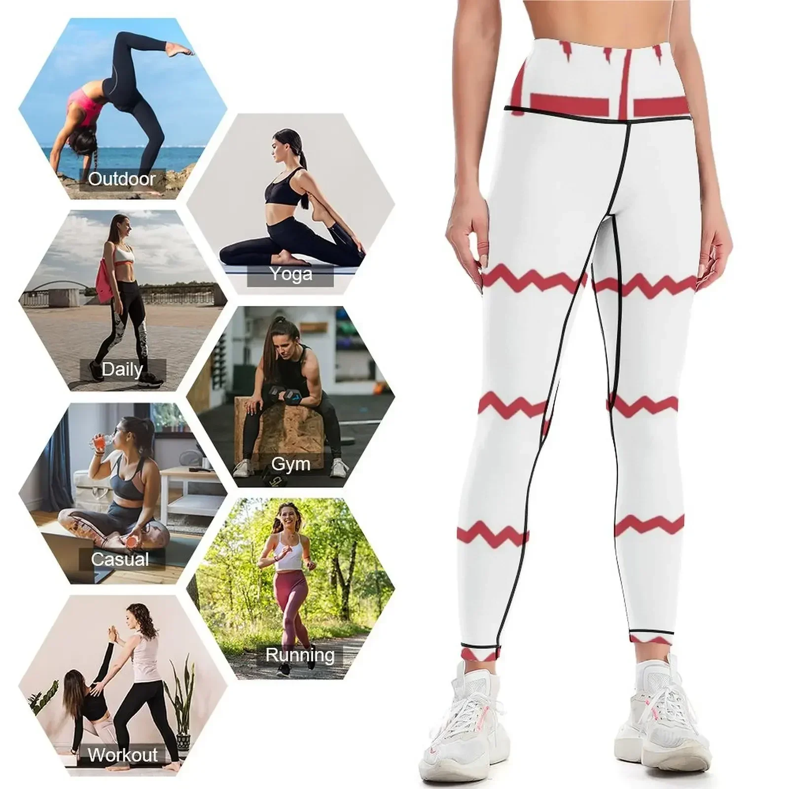 سراويل ضيقة رياضية من In n Out للنساء المثيرة، ملابس رياضية رافعة للصدر، سراويل ضيقة للنساء في صالة الألعاب الرياضية