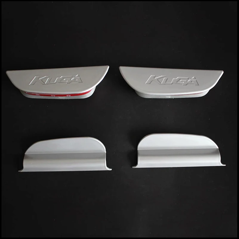 Car Styling For Ford Escape 2013-2018 Kuga Front Door Handle Armrest Storage Box Cover Trim Decoration Auto Parts Accessories view 5