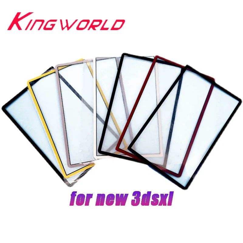 新しい3dsxlのトップスクリーン,外部レンズカバー,修理部品