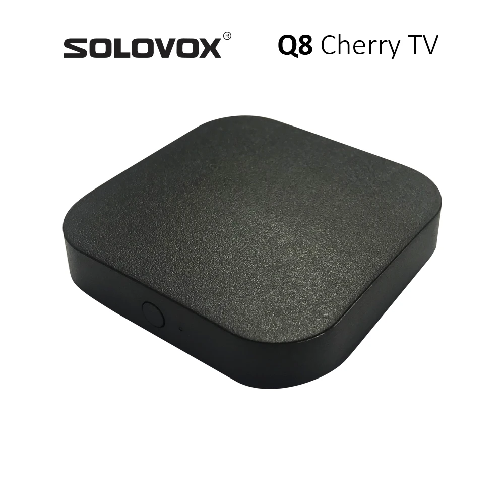 SOLOVOX 2023 Q8 CherryTV Live Android 11 TV BOX 4G 32G S905Y4 Quad Core 5G MIMO WiFi Dual Stalkermac ATV AV1 4K decodificador