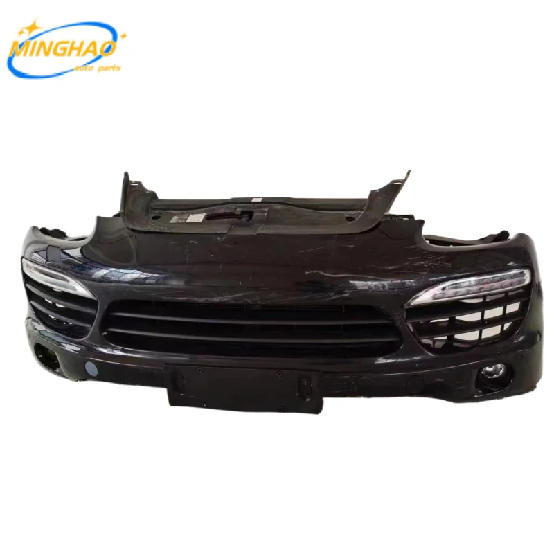 Used for Porsche Cayenne Plastic Body Kit Front  Rear Bumper Assembly Grille Radar Fender Radiator Engine Cover-Quality  Bumpers