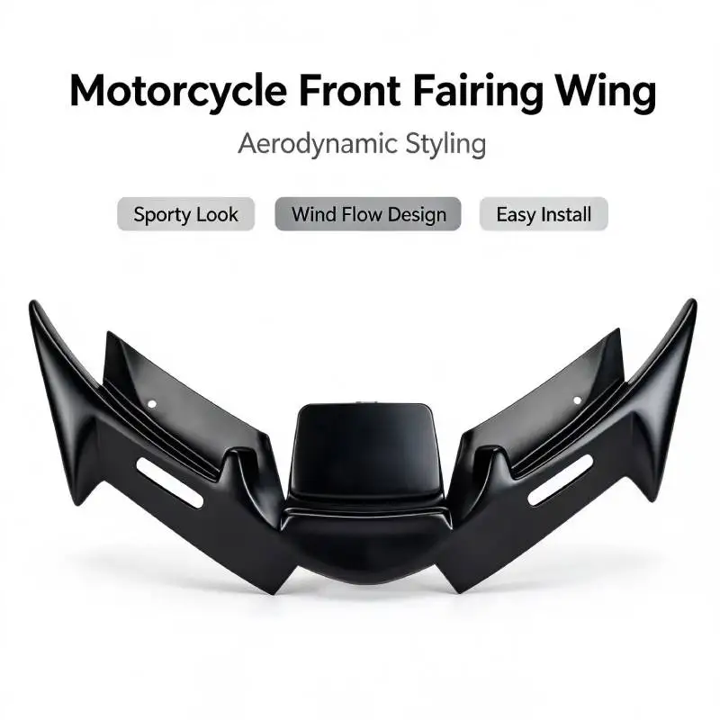 Motorcycle Winglet Front Fairing Wing Guard Cover For YAMAHA YZF R15 V4 R15M 2021 2022 NEW Decoration Winglets Accessories