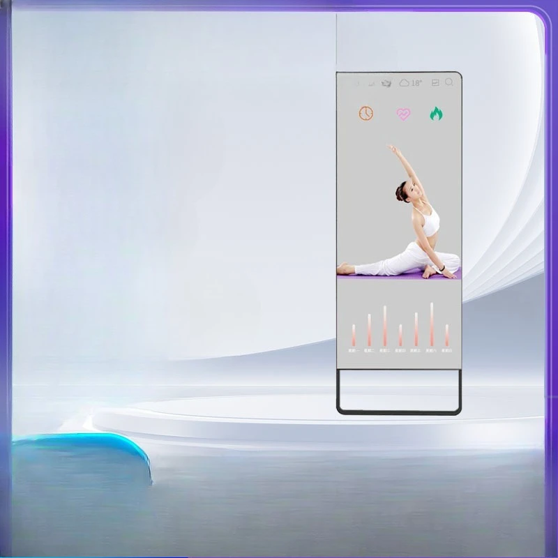 Smart fitness mirror magic mirror 32 inch 43 inch vertical Android touch all-in-one machine