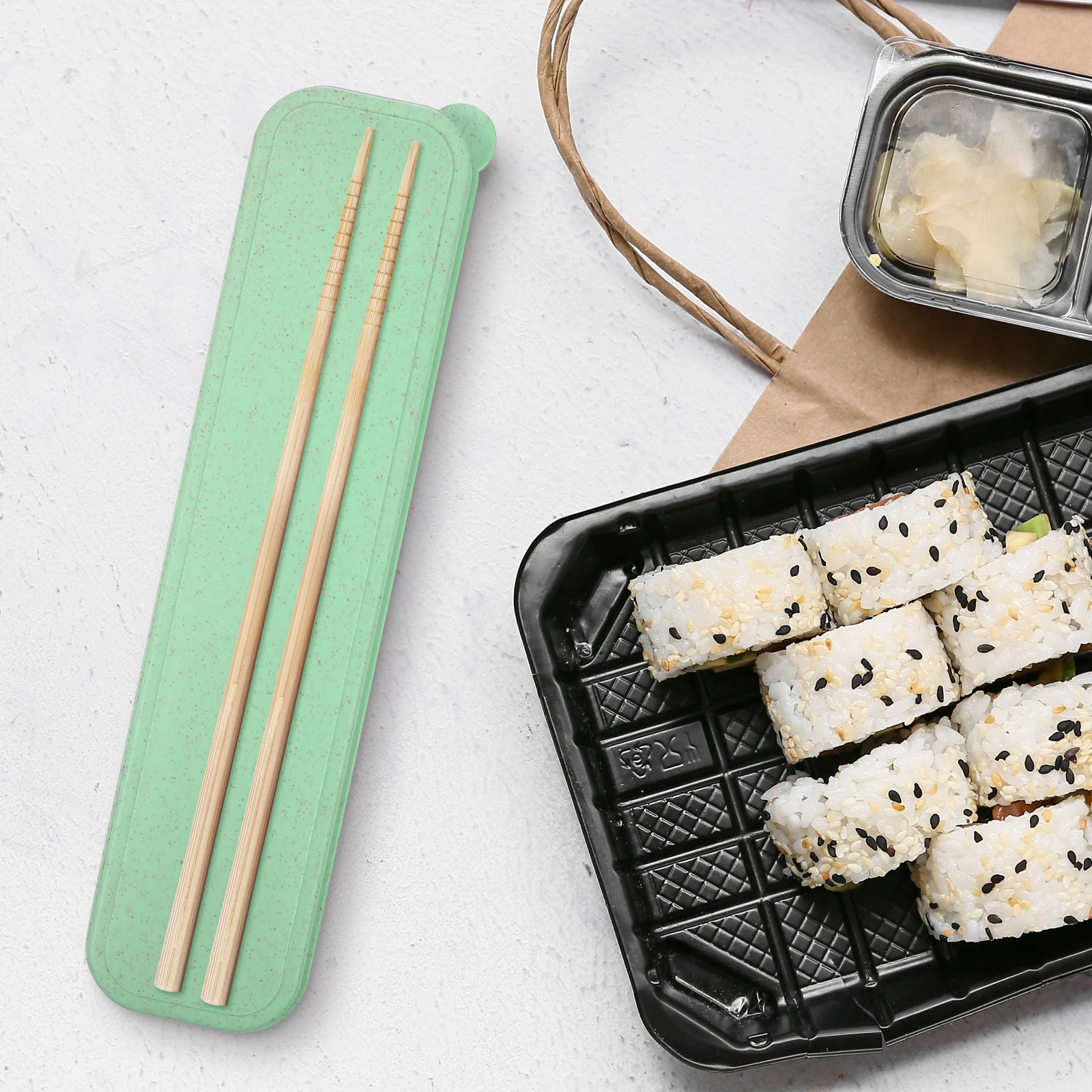 

4pcs Portable Tableware Storage Box Premium Pp Material Dustproof Waterproof For Travel Home Use Cutlery Case Kitchen Utensil