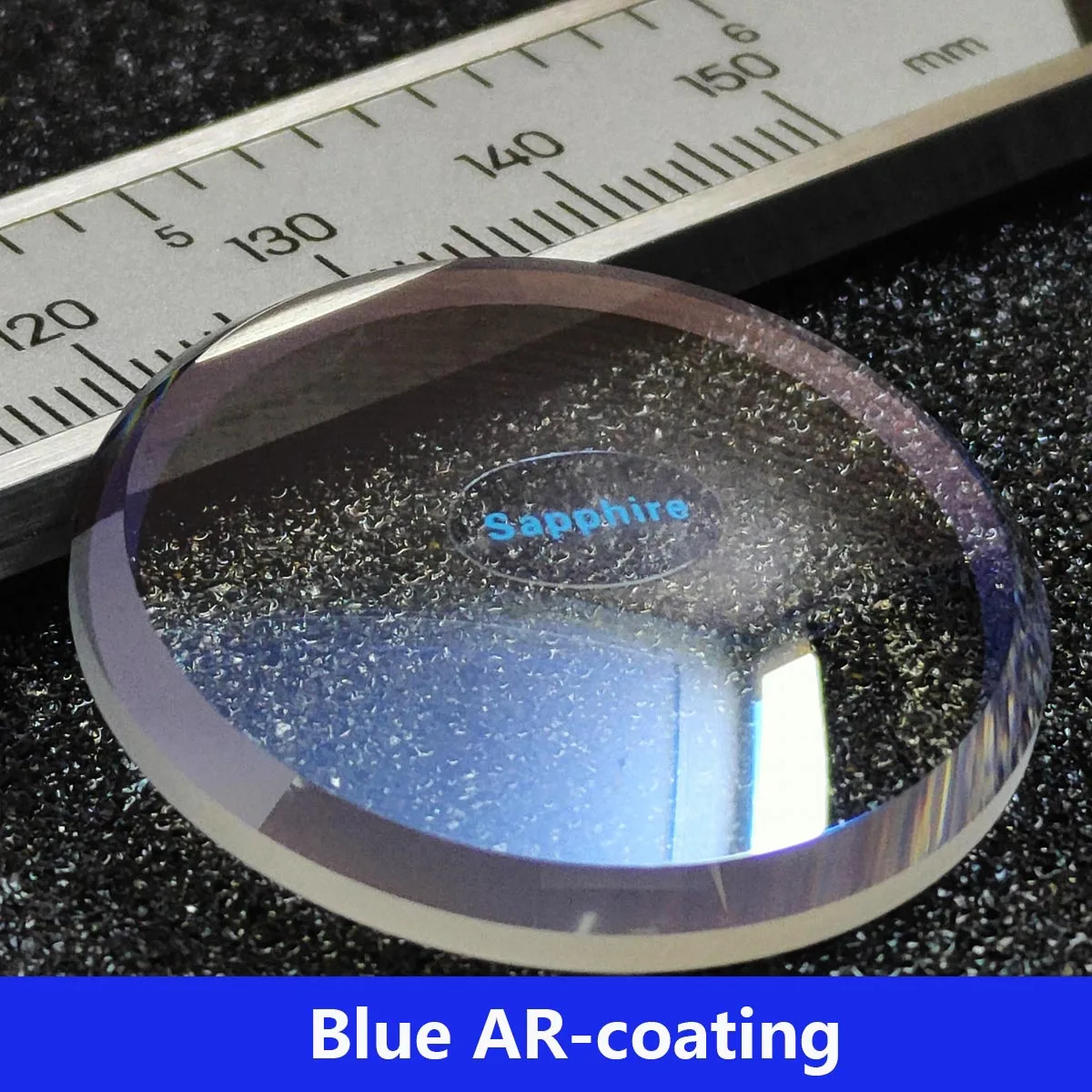 31.5x5.2x2.9mm Sapphire Crystals Double Dome Big Chamfer Blue/Red AR Coating Watch Glass Fits SKX007 SKX175 SRPD55K1 SRPD65K1 image 3