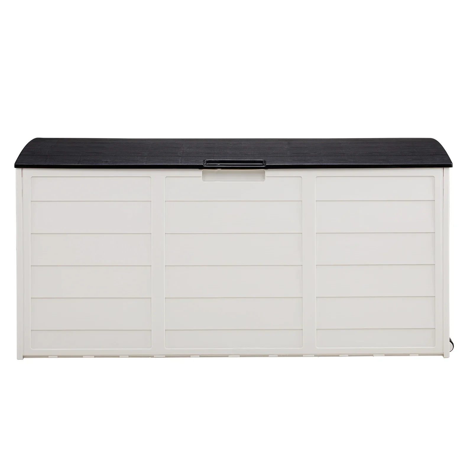 

75gal 280L Outdoor Garden Plastic Storage Deck Box Chest Tools Cushions Toys Lockable Seat