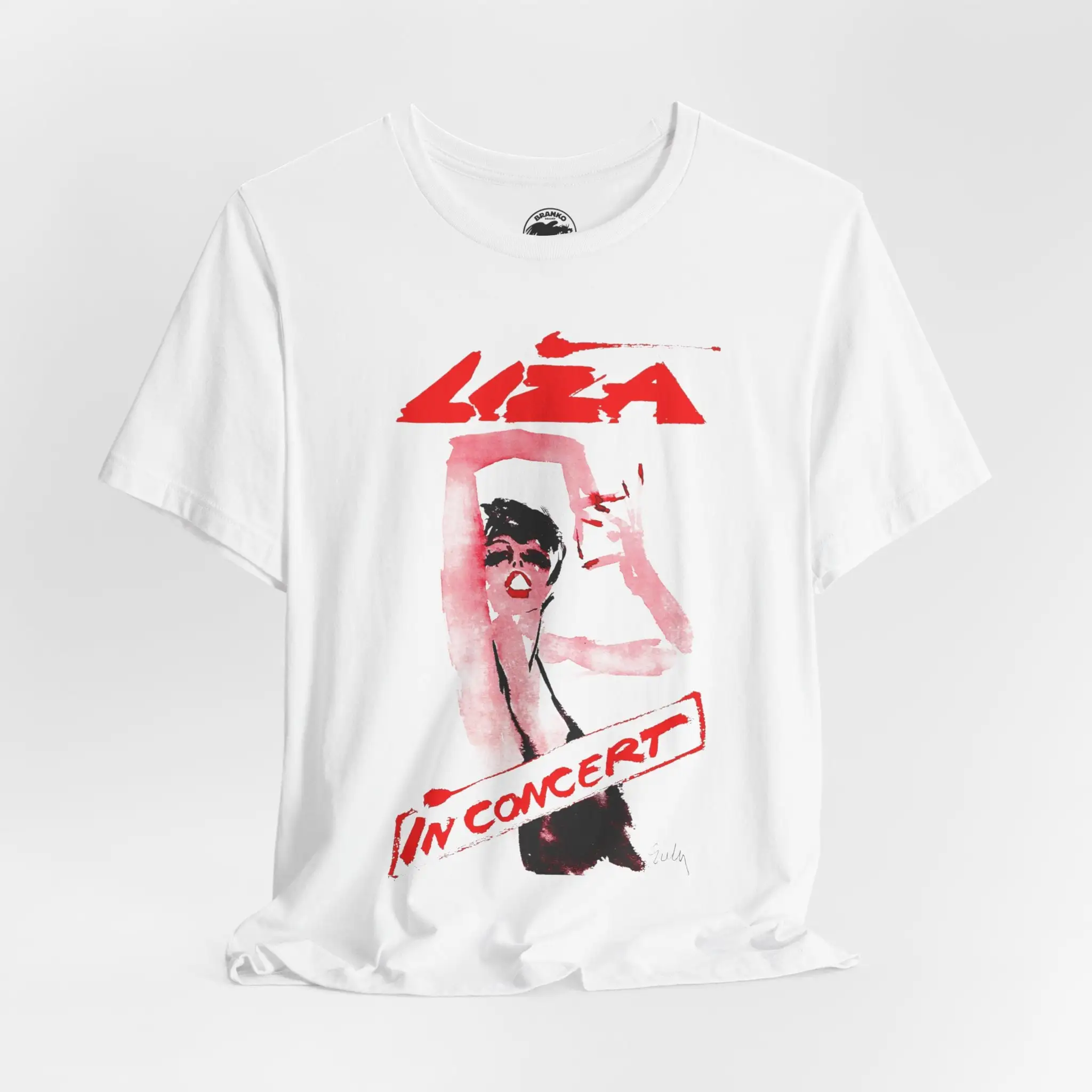 Liza Minnelli In Concert Replica Late 70'S Tour T Shirt