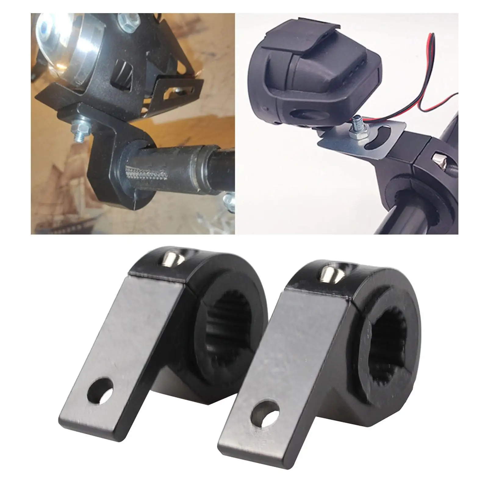 rcycle, headlight Clamps, Brackets Bar Clamps Brackets Tube Clamp Mount Kit for rcycle