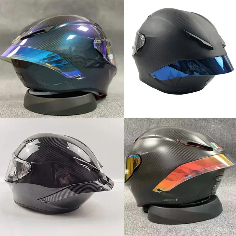 For AGV Pista GPR GPRR Motorcycle Helmet Retrofit Tail Corsa R Helmet Personality Big Tail Spoiler Wing Helmet Accessories