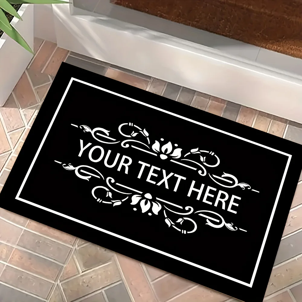 I Am Blessed Coming in Going Out Doormat Inspirational Religious Quote for Front Door Entryway Non Slip Floor Mat Perfect Gift